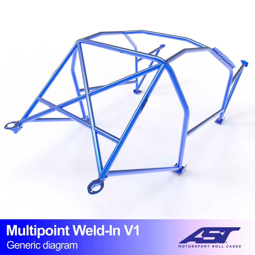 Arco de seguridad BMW Serie 3 (E46) Coupé 2 puertas Multipoint Weld In V1
