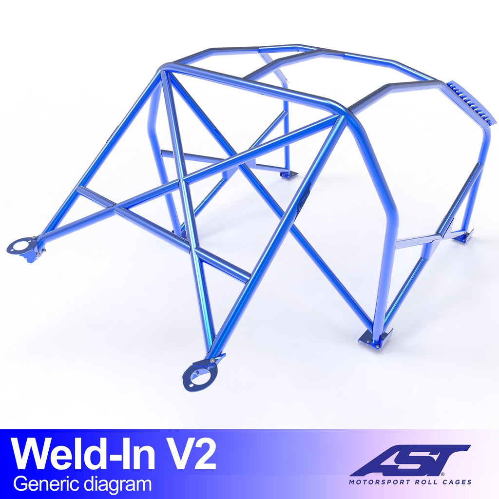 Arco de seguridad BMW Serie 3 (E46) Sedán 4 puertas Weld In V2