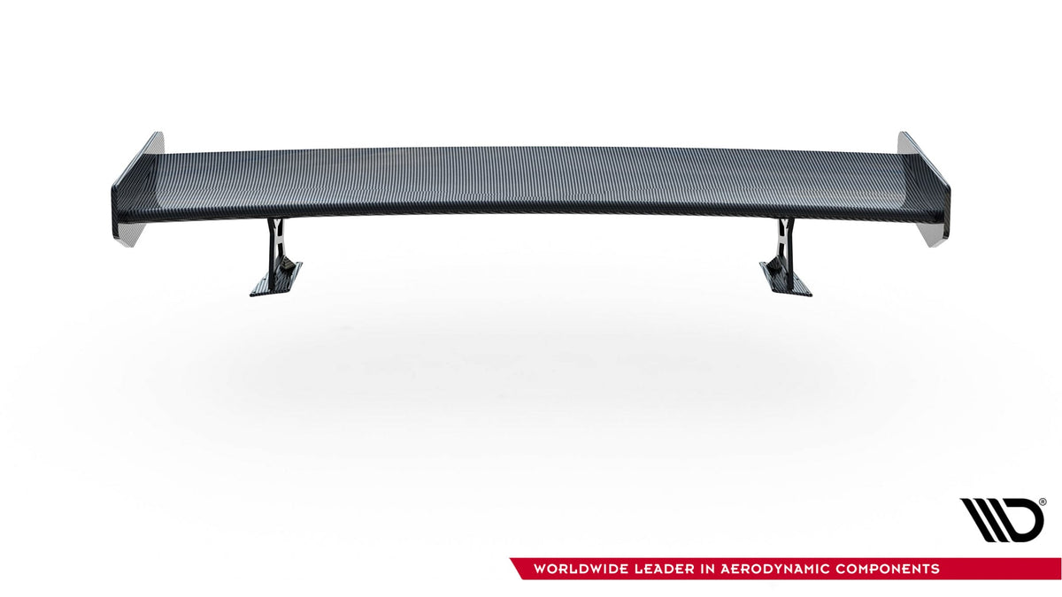 Alerón de carbono con soportes externos + LED para BMW 3 Coupe E46