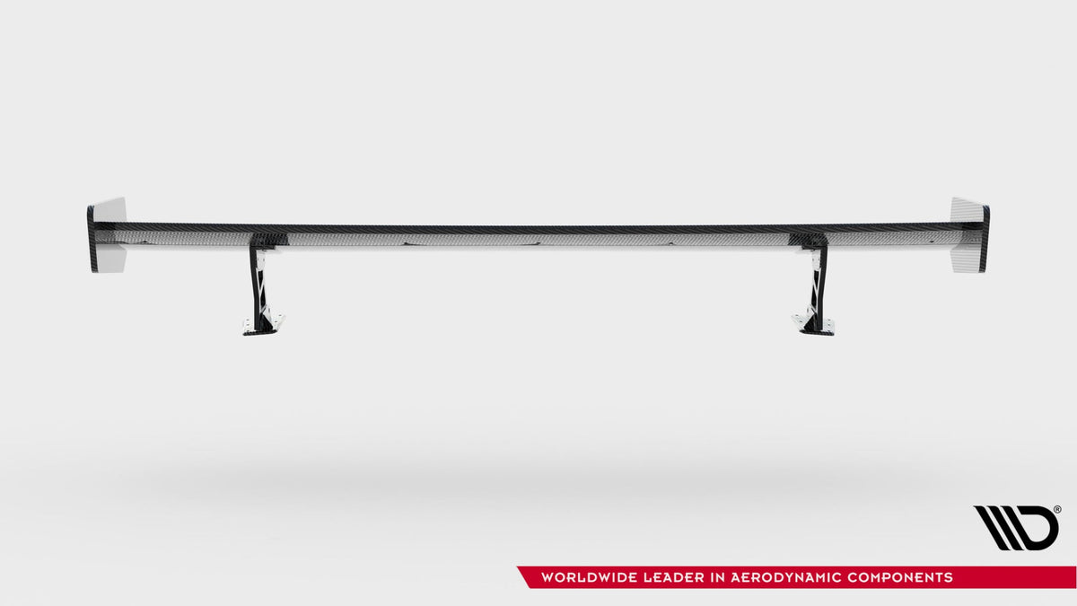 Alerón de carbono con soportes externos para BMW 3 Coupe E46