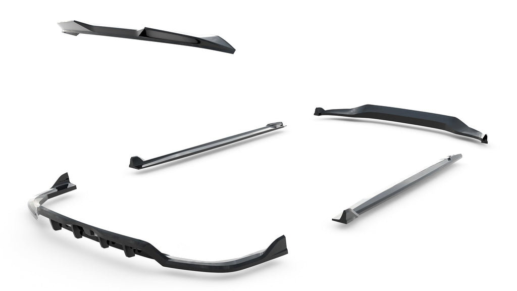 Kit de splitters V.1 para BMW X5 M-Pack G05 Facelift