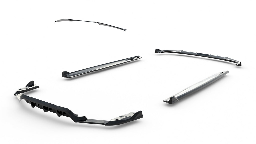 Kit de splitters para BMW X6 M F96 Facelift