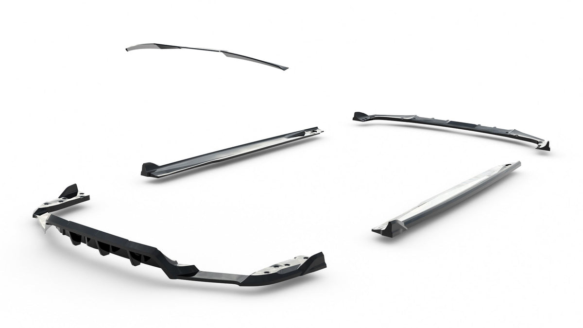 Kit de splitters para BMW X6 M F96 Facelift