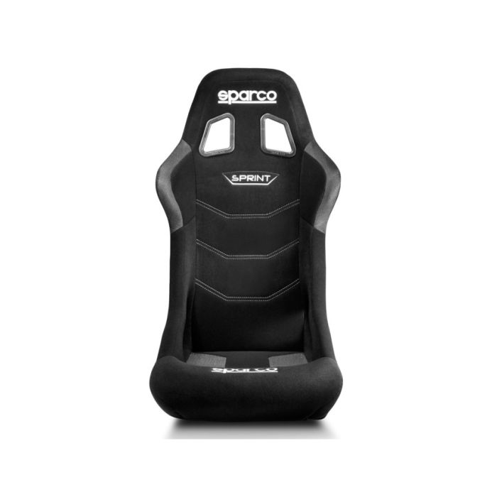 Asiento tubular Sparco Sprint+ negro, homologado por la FIA (8855-1999).