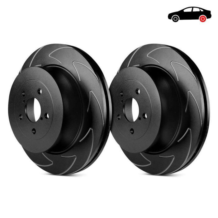 Discos deportivos BSD2128, rotores BSD EBC para frenos Alfa Romeo Stelvio y Stelvio Q4