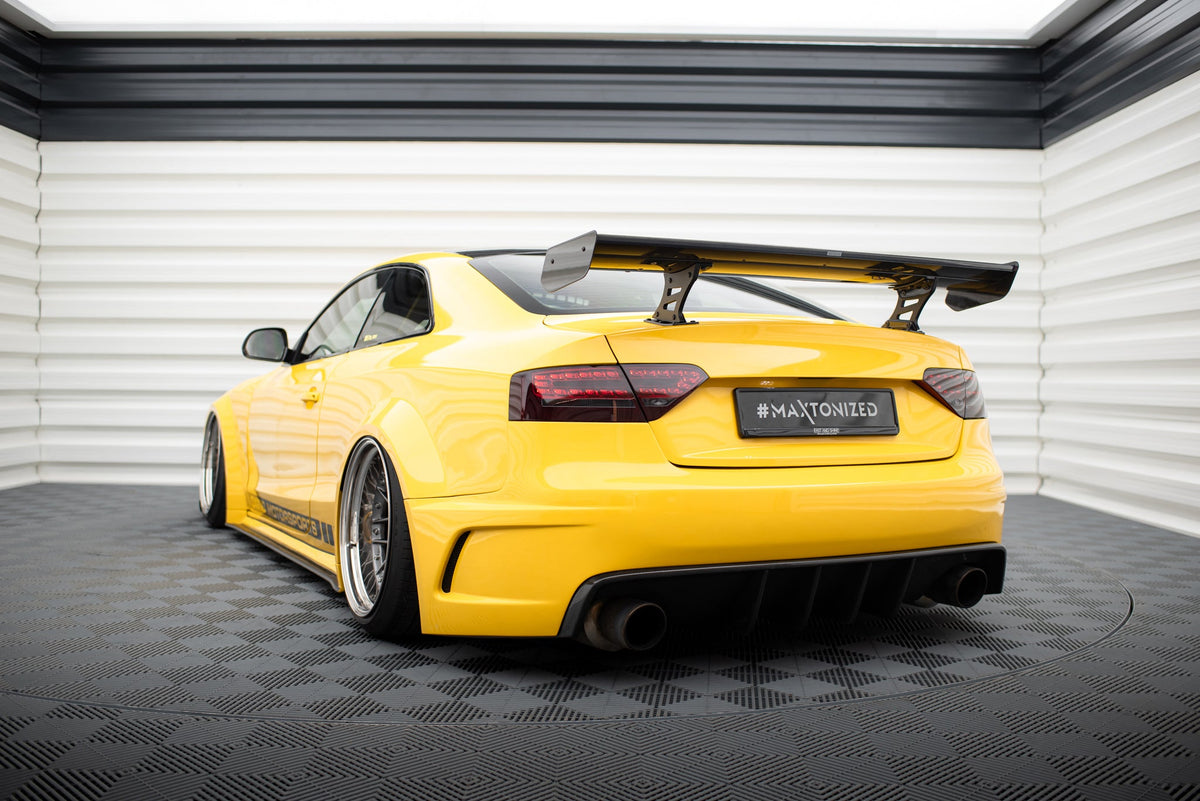 Alerón de carbono con soportes internos para Audi A5 Coupe 8T