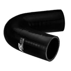 135° silicone elbow (63 mm) black