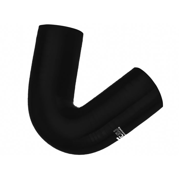 135° (35 mm) black silicone elbow