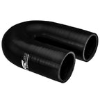 Silicone 180° Elbow (35mm) Black