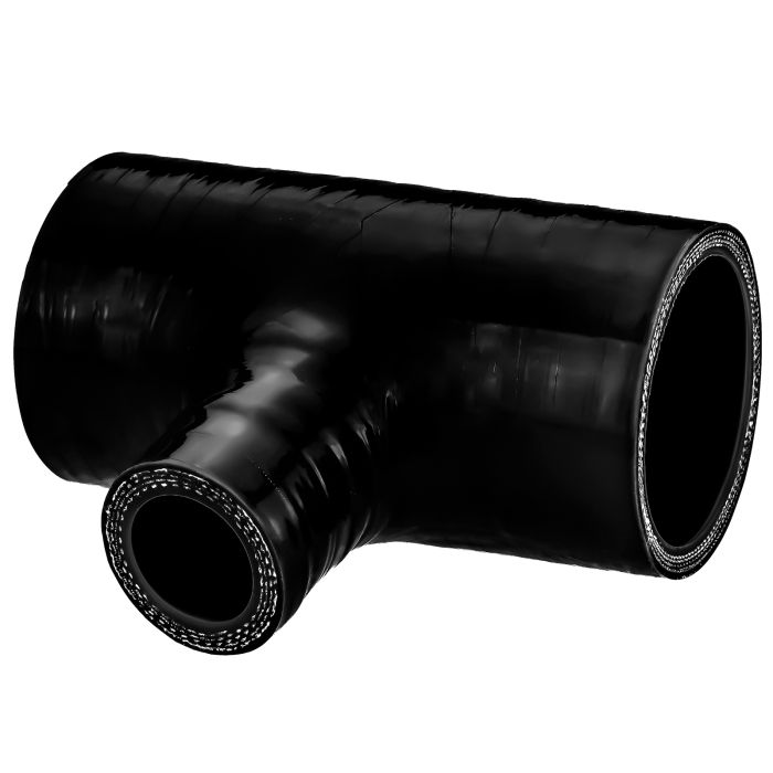 38/32mm T-fitting, black