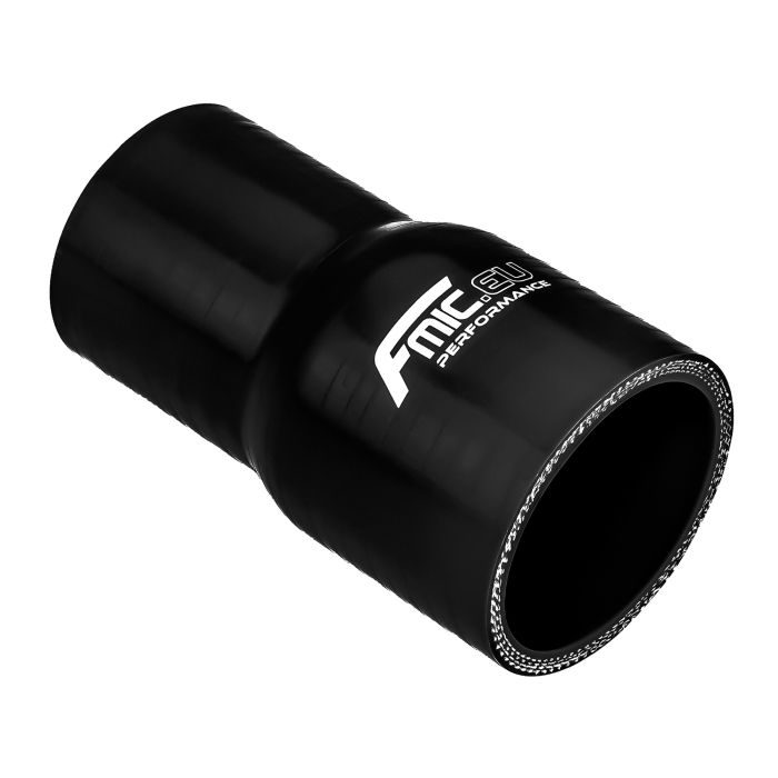 Black silicone straight reducer 22/35 mm