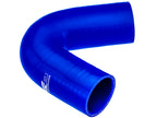 Codo de silicona 135' 70 mm azul