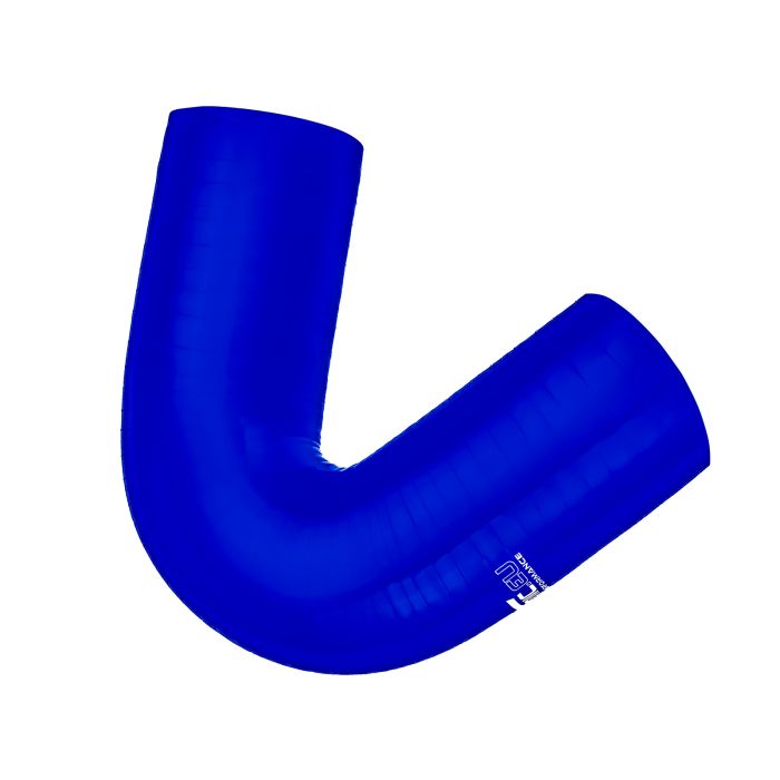 135" (48 mm) Blue Silicone Elbow