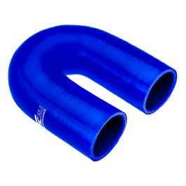 Silicone elbow 180' 54mm Blue
