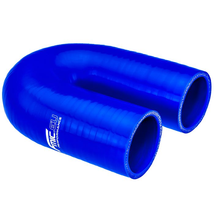 180° Silicone Elbow (45mm) Blue