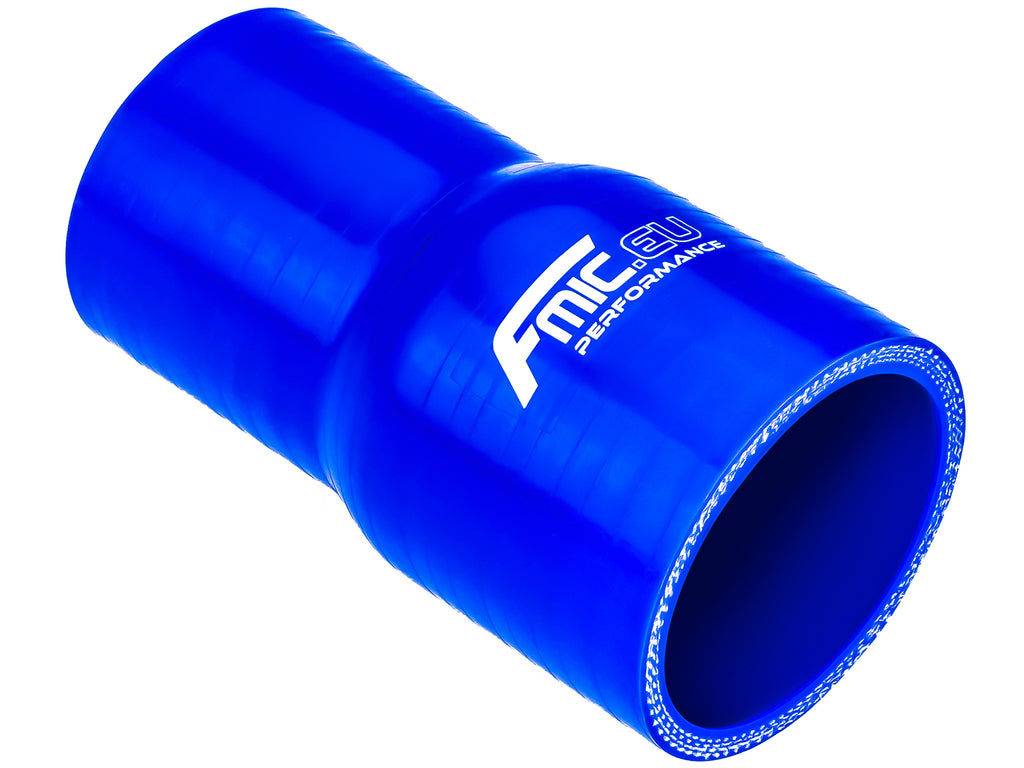 Reductor recto de silicona 16/25 mm azul