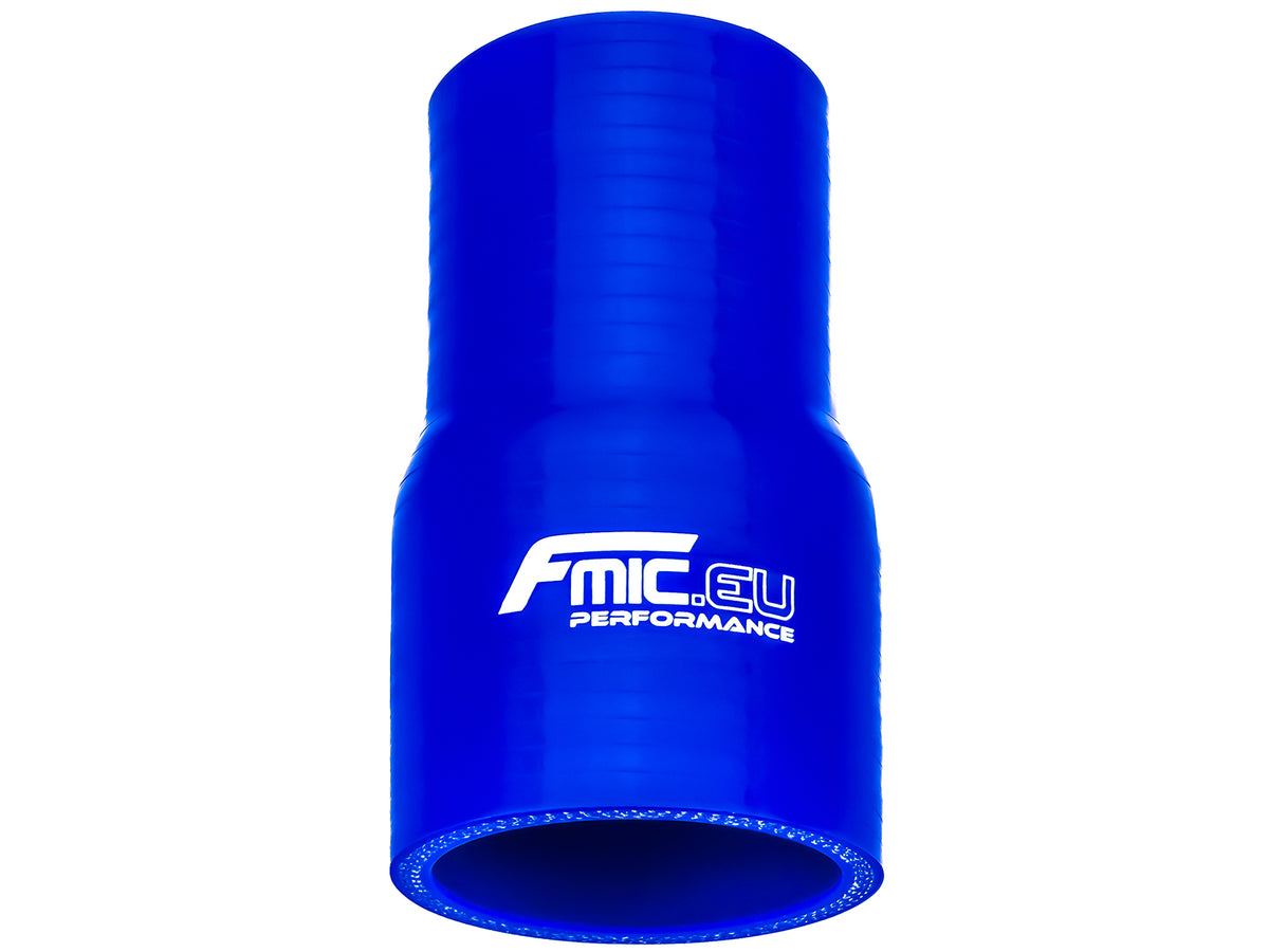 Reductor recto de silicona 48/57 mm azul