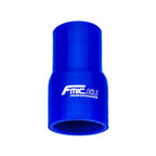 Silicone straight reducer 19/28 mm blue