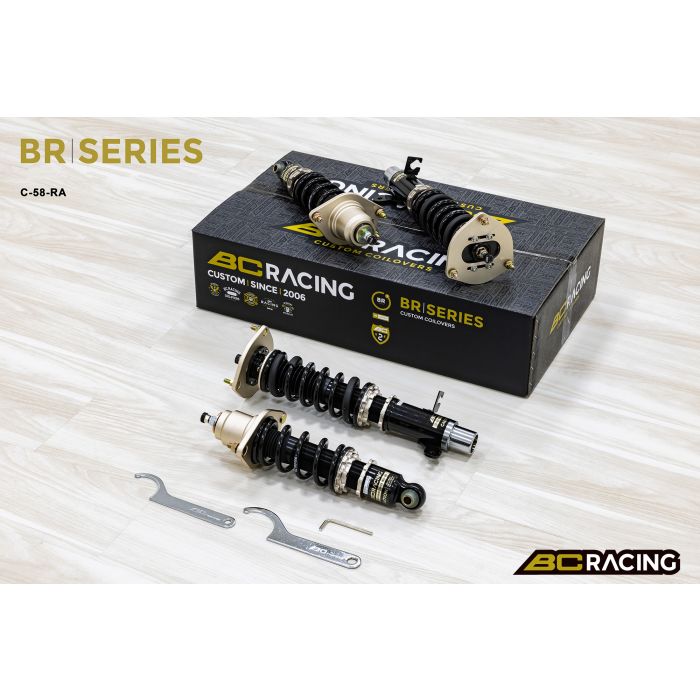BC Racing C-58-BR-RA Coilovers for Toyota Celica ZZT231/200 2000-2006 (Superstrut) (Weld-on)