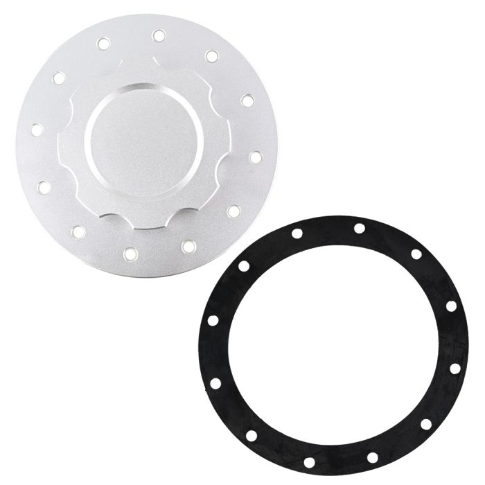 FMIC.EU fuel cell cap 12 bolts silver