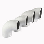 Codo de aluminio fundido FMIC.EU 90° 63 mm
