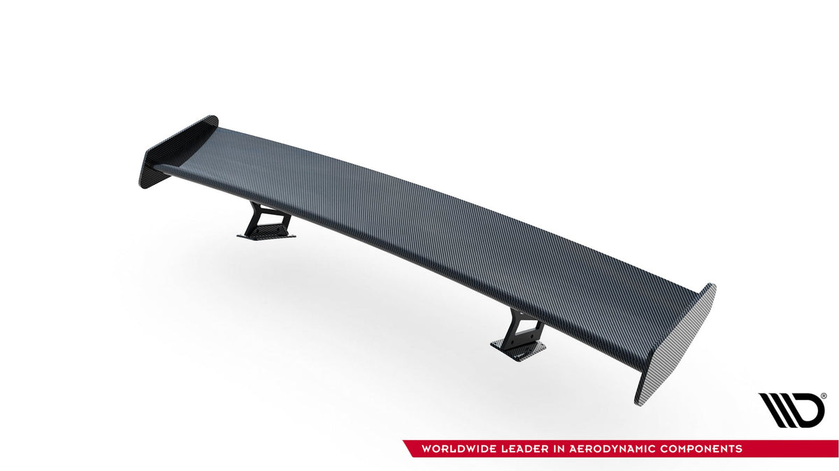 Alerón de carbono con soportes internos V.2 para Porsche 718 Cayman 982c
