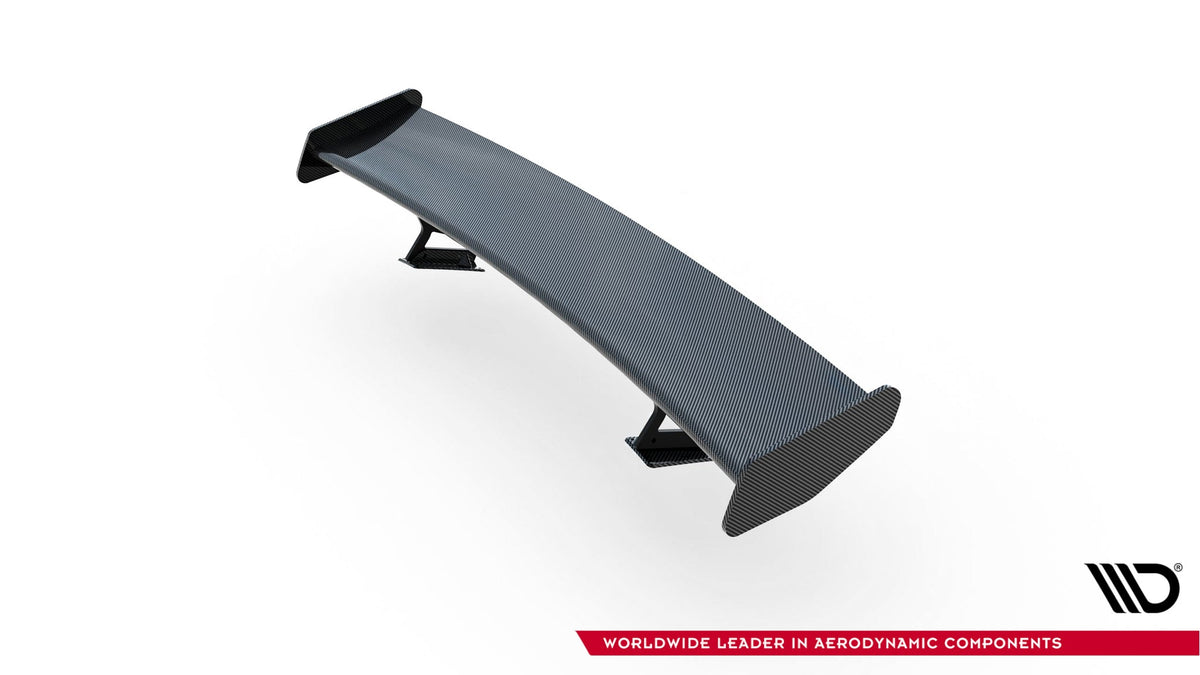 Alerón de carbono con soportes internos V.2 para Porsche 718 Cayman 982c