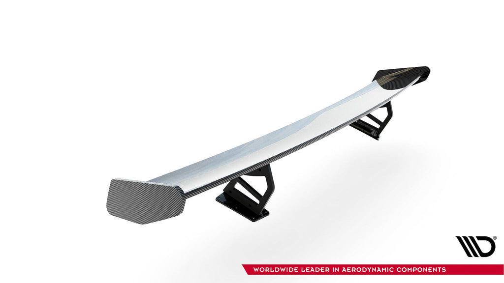 Alerón de carbono con soportes internos V.2 para Porsche 718 Cayman 982c