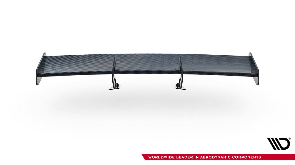 Alerón de carbono con soportes cuello de cisne V.1 para Porsche 718 Cayman 982c