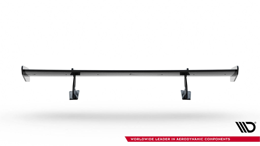 Alerón de carbono con soportes cuello de cisne V.1 para Porsche 718 Cayman 982c