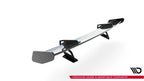 Alerón de carbono con soportes cuello de cisne V.1 para Porsche 718 Cayman 982c