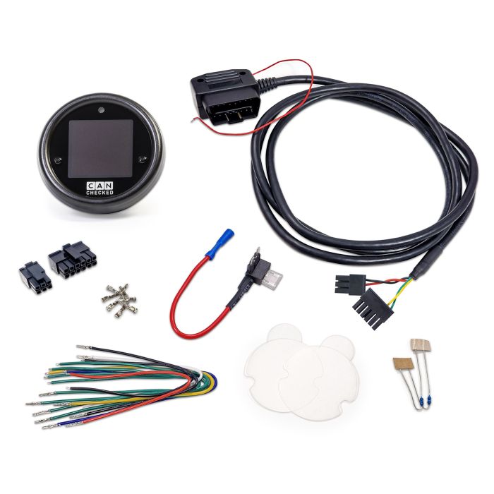 CANchecked MFD15 Gen2 Multifunction Display with OBD2 Cable (compatible)