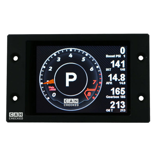 CANchecked MFD28 Gen2 Pantalla de datos multifunción universal