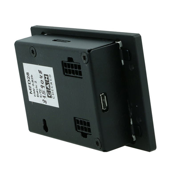CANchecked MFD28 Gen2 Pantalla de datos multifunción universal