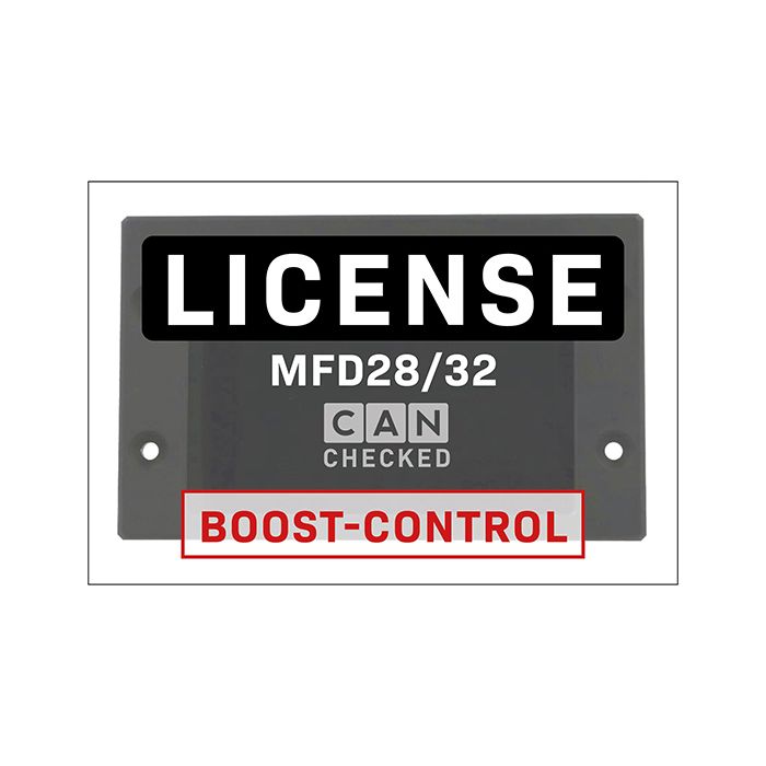 CANchecked MFD28/32 Boost Control License