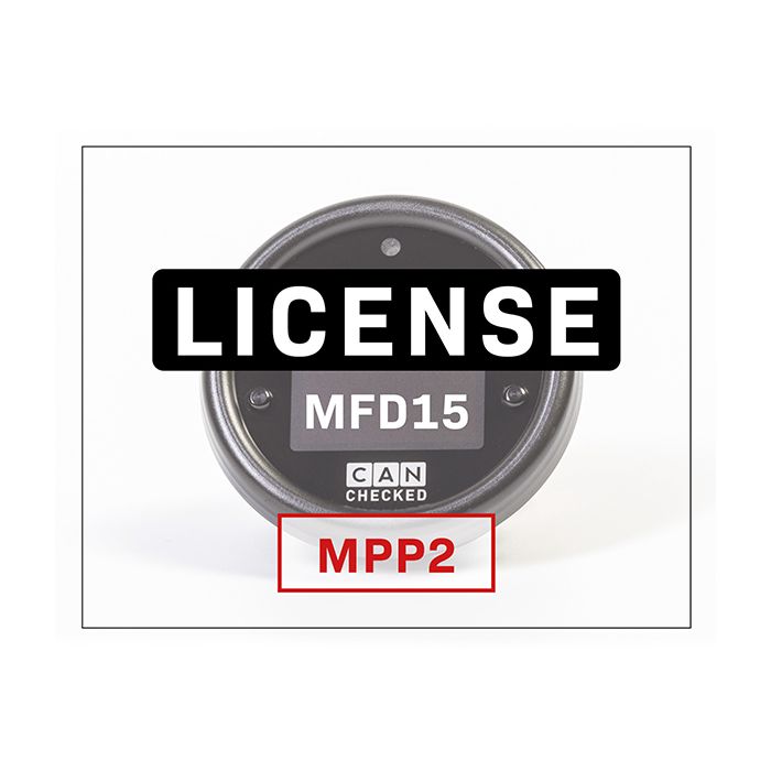 CANchecked MFD15 MPP2 License