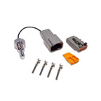 CANchecked NTC01 temperature sensor with DTM04-3P and integrated resistor.