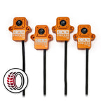 CANchecked TMC04 set de monitorización de temperatura de neumáticos con cable