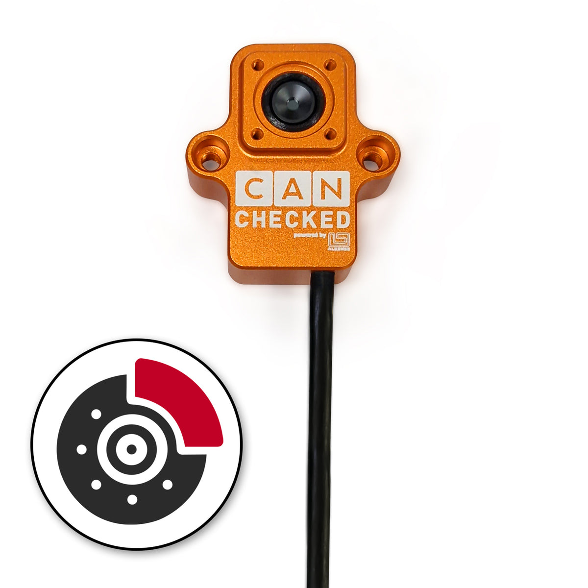 CANchecked BMC01 monitorización de temperatura de freno individual con cable