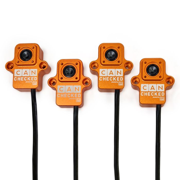 BMC04 brake assembly temperature monitoring wiring checked by CAN