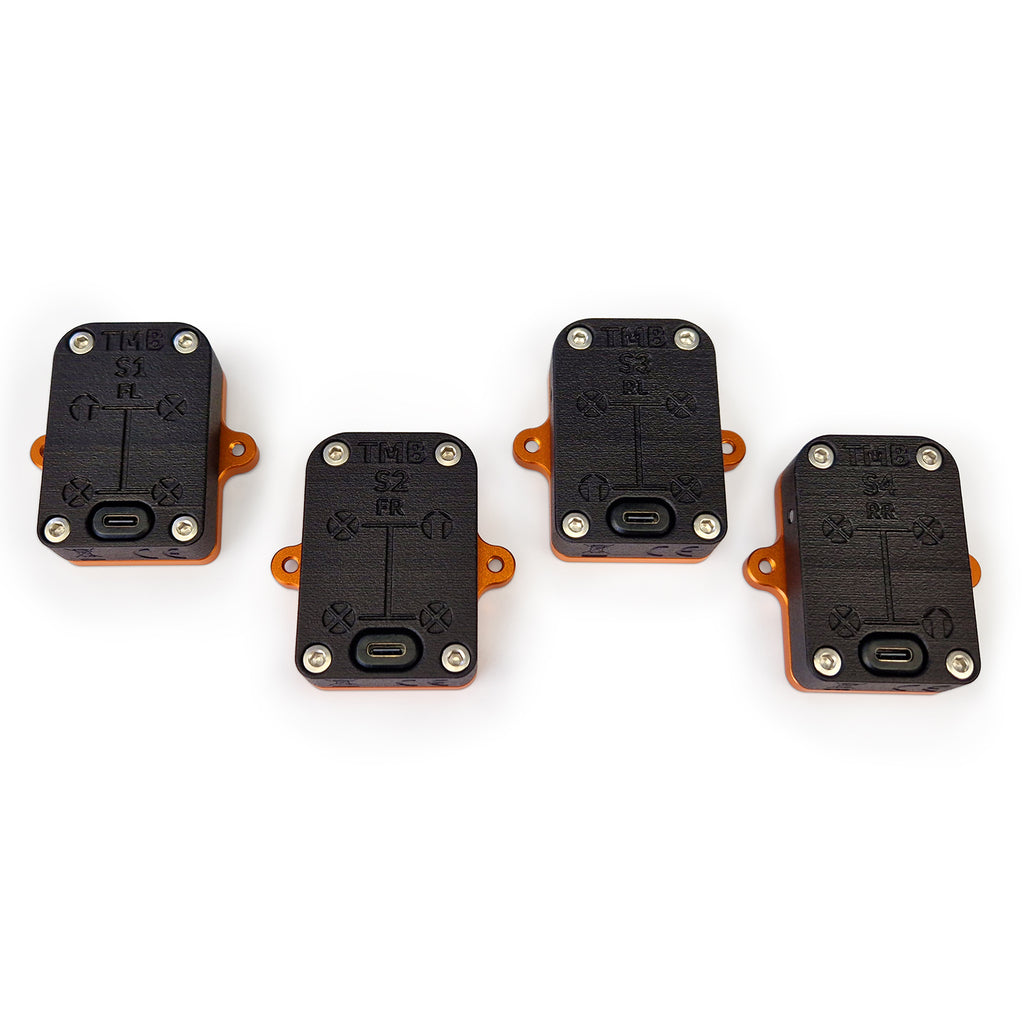 CANchecked TMB04 Set de monitorización de temperatura de neumáticos por Bluetooth