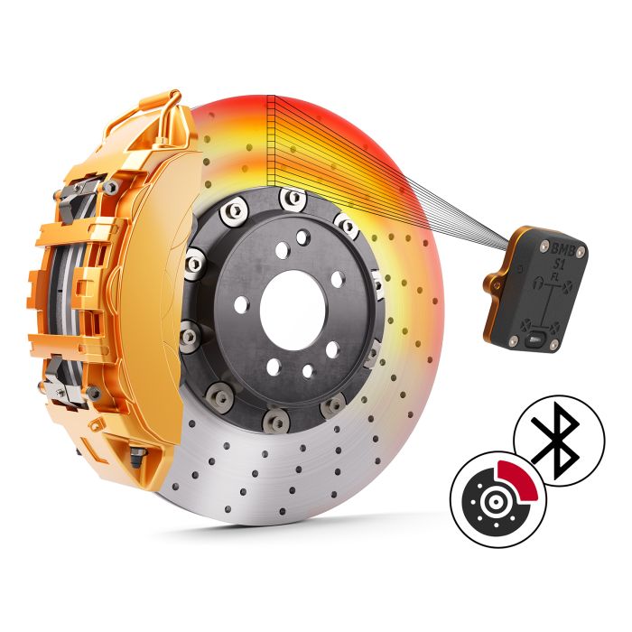 CANchecked BMB01 Bluetooth Single Brake Temperature Monitoring