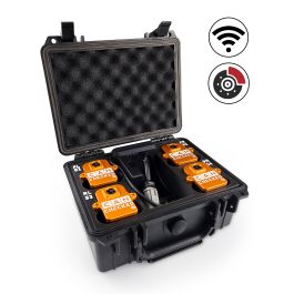 CANchecked BMU04 Brake Set Temp Monitoring Wireless with charging box