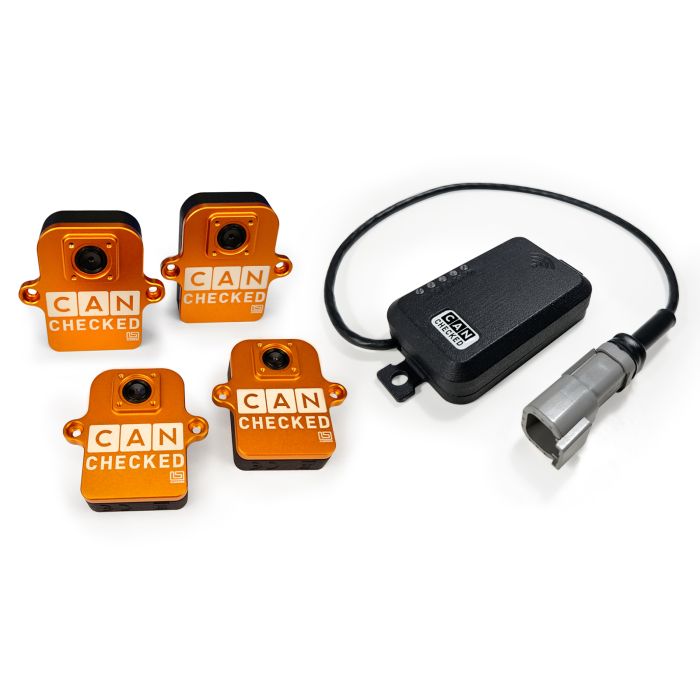CANchecked BMU04 Wireless Brake Temperature Monitoring System with Load Box