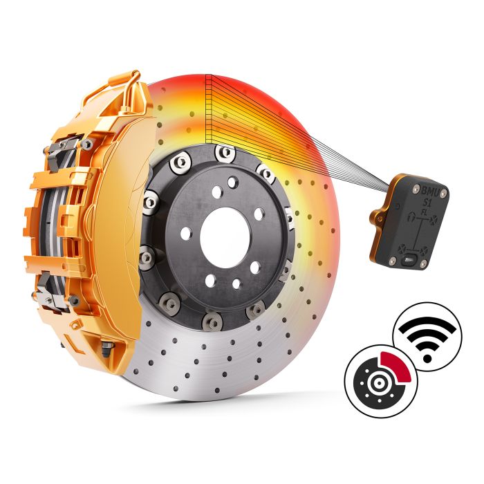 CANchecked BMU04 Wireless Brake Temperature Monitoring System with Load Box