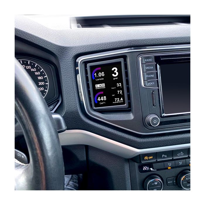 CANchecked MFD32 Gen2 display for VW Amarok II FL LHD 2023+