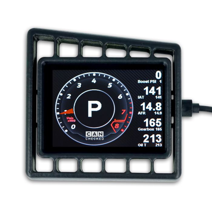 CANchecked MFD28 Gen2 Display for VW Corrado vFL LHD 1988-1991