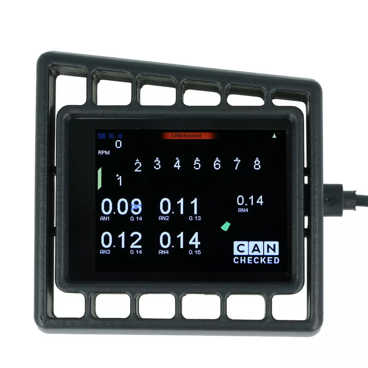 Display CANchecked MFD28 Gen2 para VW Corrado vFL LHD 1988-1991