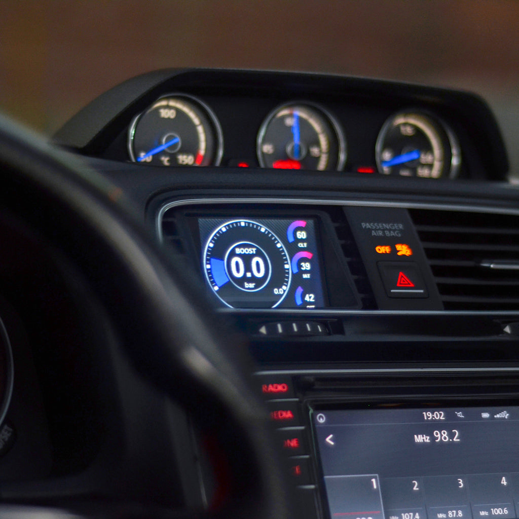 Display multifunción CANchecked MFD28 GEN2 para VW Scirocco MK3 LHD