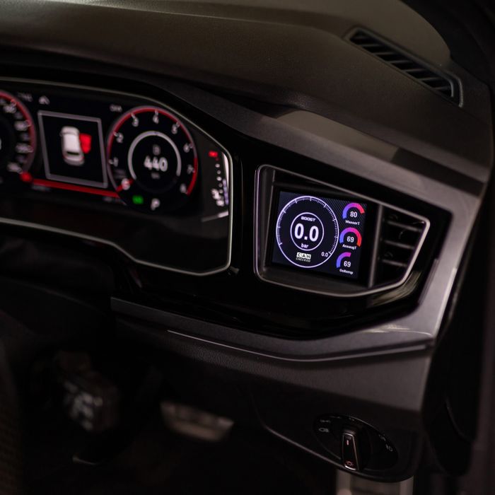 CANchecked MFD32 Gen2 Display for VW Polo MK6 (Type AW) with right-hand drive (2017+)